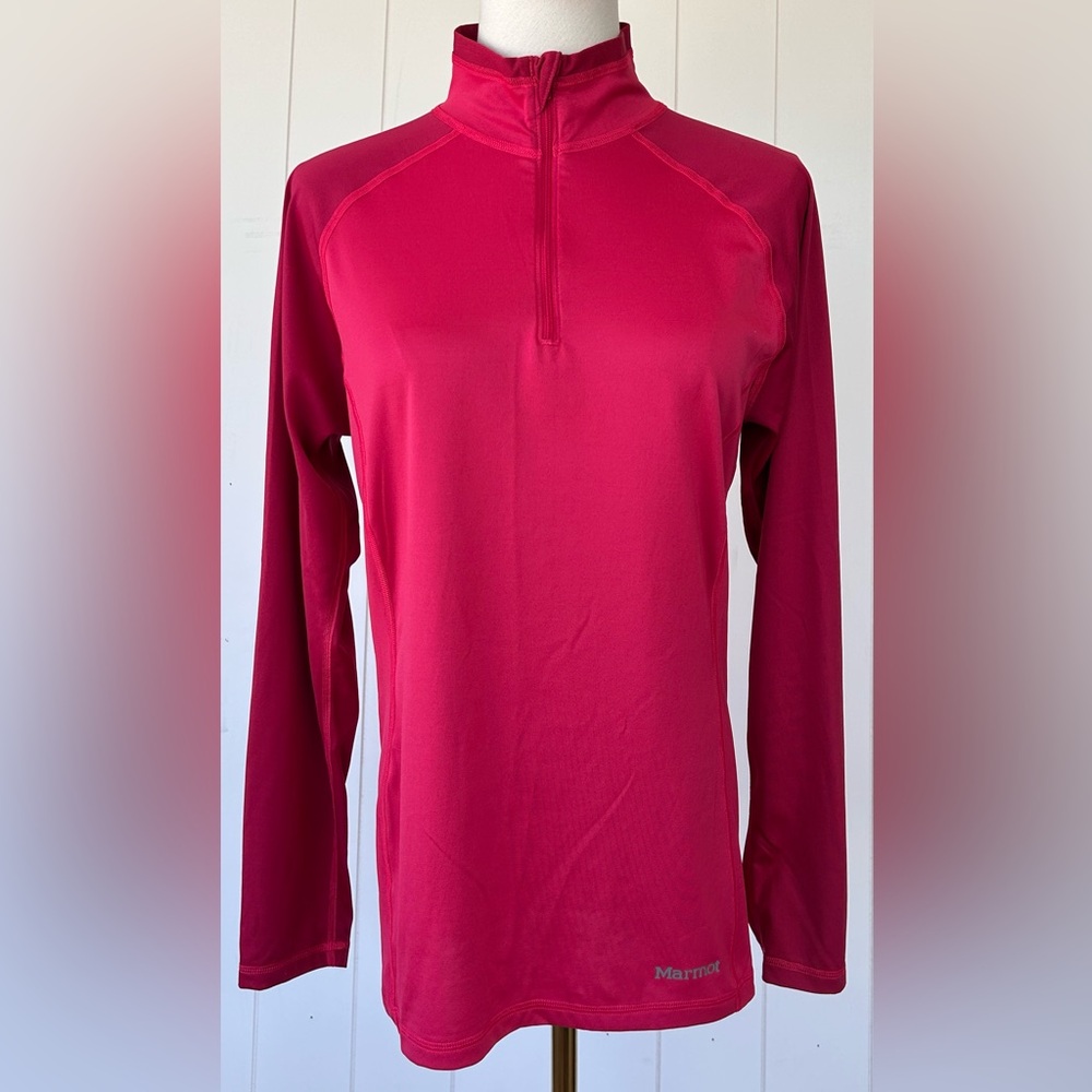 Marmot Women’s 1/4 Zip Performance Top Pullover Size Large